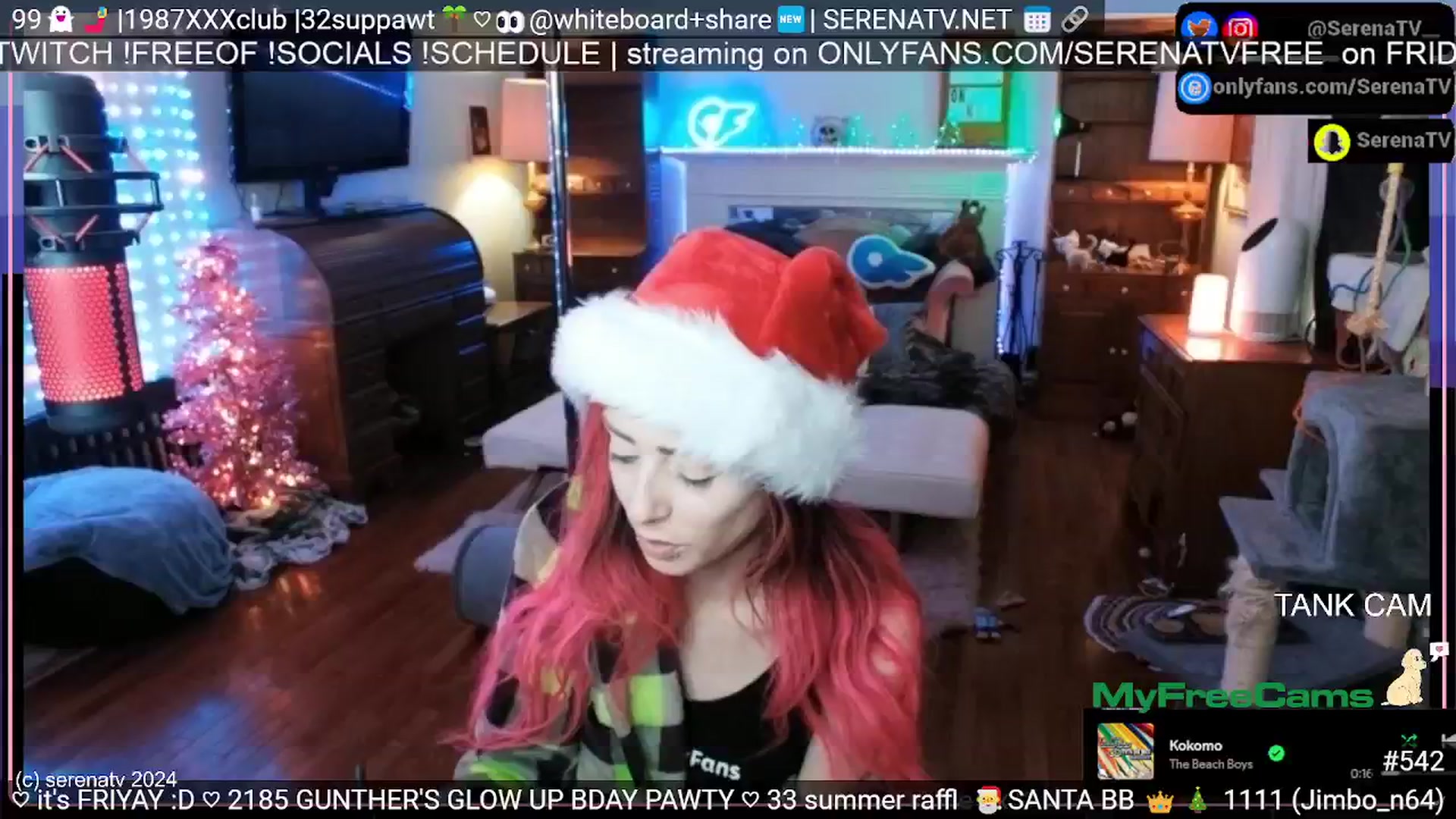 Gallery image thumbnail from serenatv's myfreecams stream on, 07/05/2024, 20:09 image 7 of 20