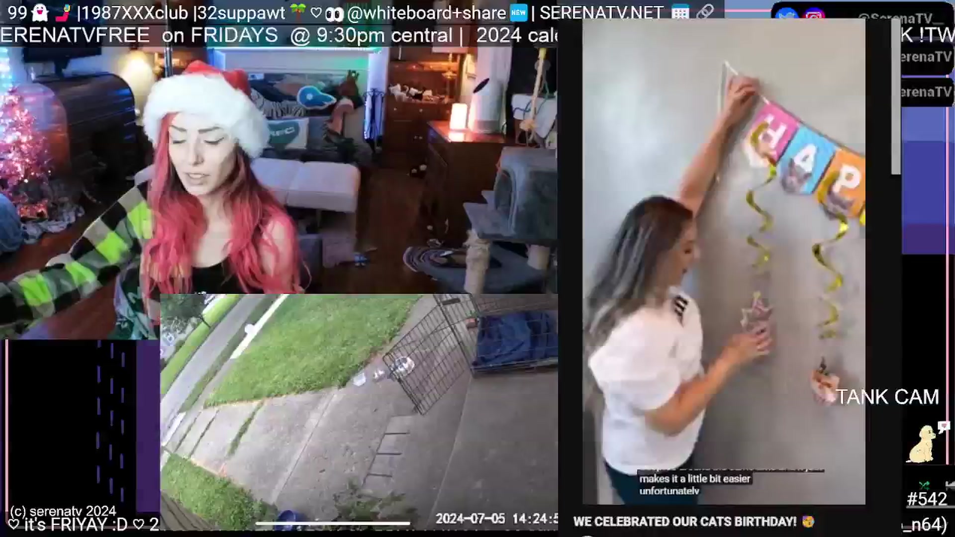 Gallery image thumbnail from serenatv's myfreecams stream on, 07/05/2024, 20:09 image 8 of 20