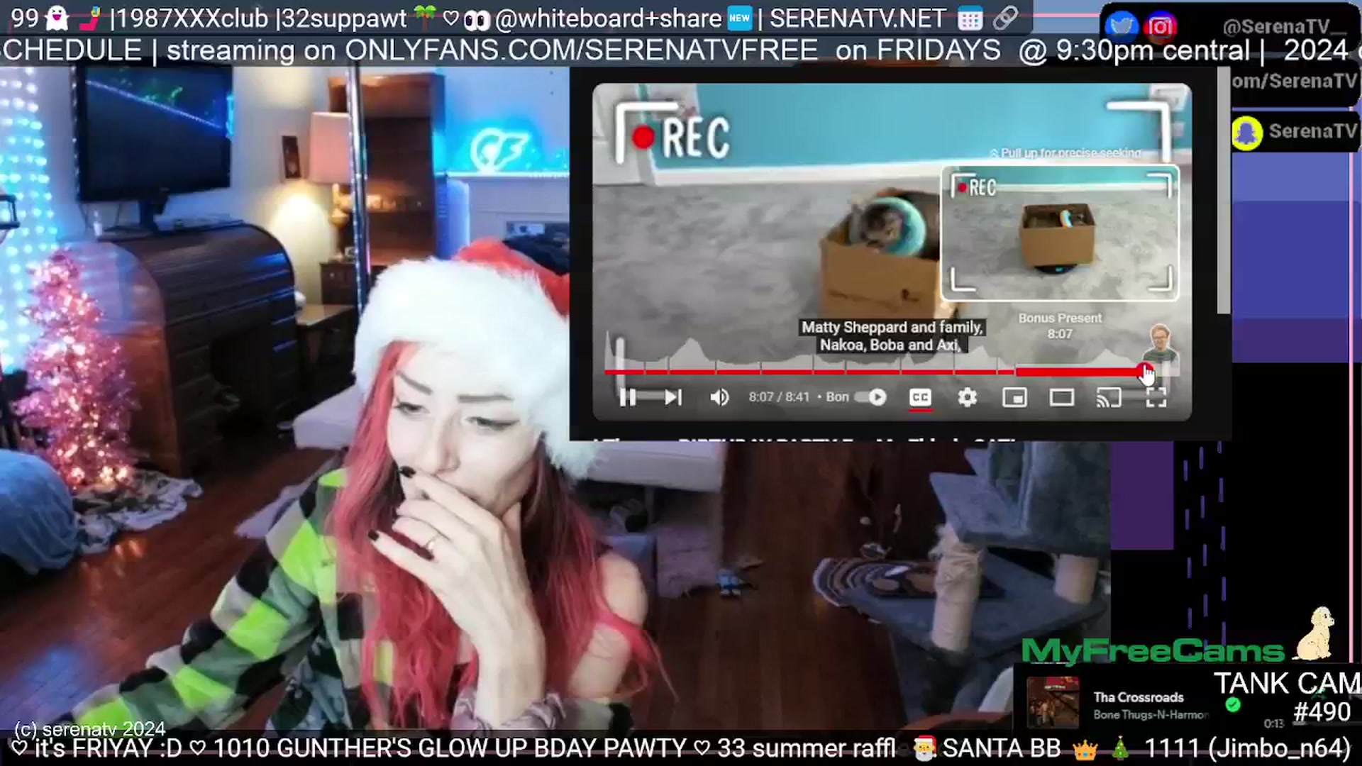 Gallery image thumbnail from serenatv's myfreecams stream on, 07/05/2024, 20:09 image 12 of 20