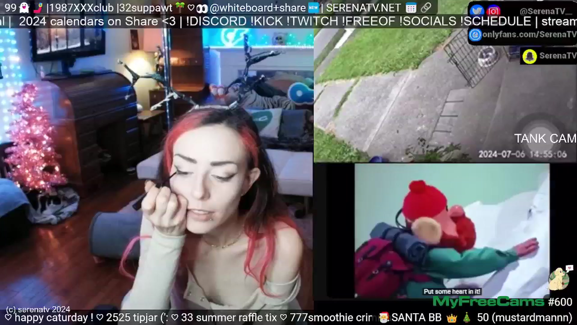 Gallery image thumbnail from serenatv's myfreecams stream on, 07/06/2024, 20:09 image 17 of 20