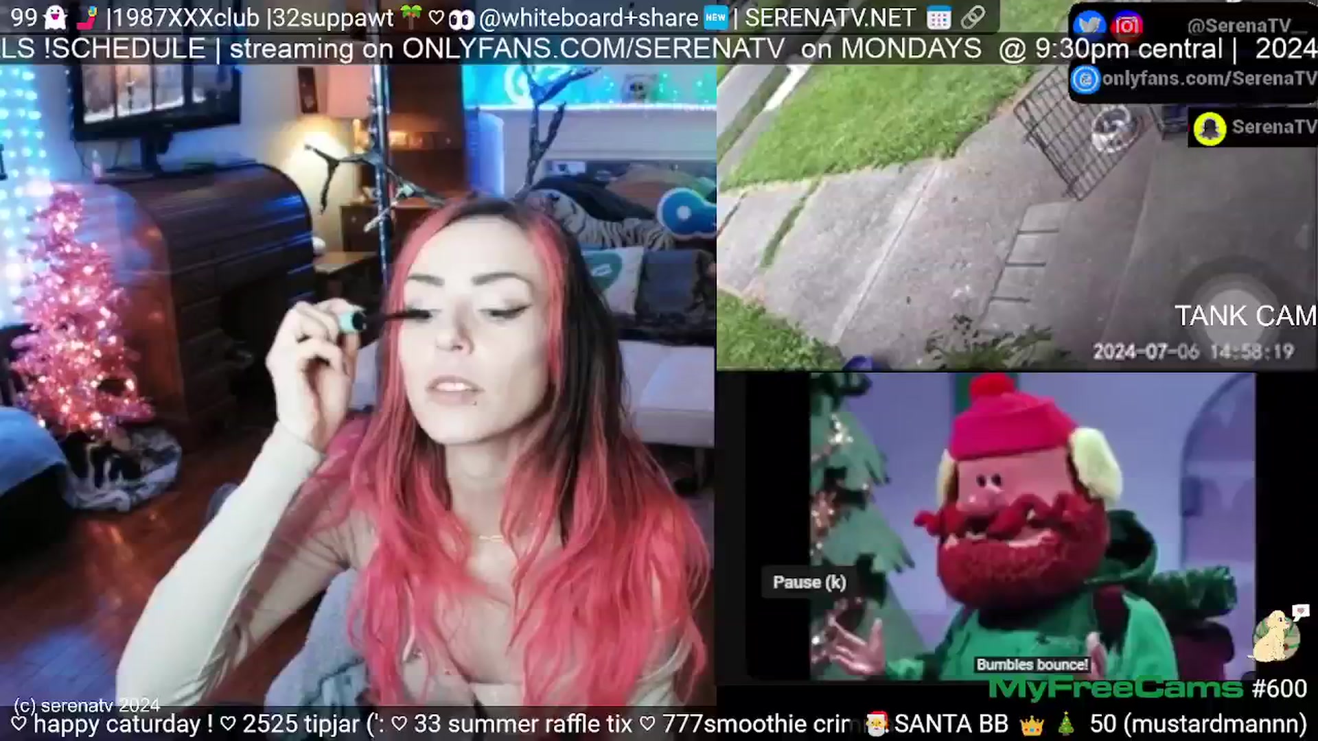 Gallery image thumbnail from serenatv's myfreecams stream on, 07/06/2024, 20:09 image 18 of 20