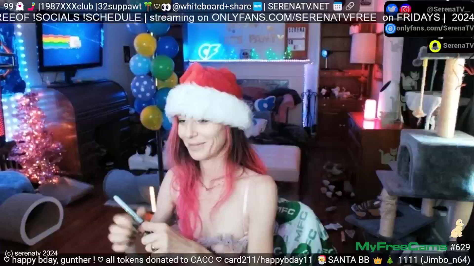 Gallery image thumbnail from serenatv's myfreecams stream on, 07/08/2024, 20:21 image 9 of 20