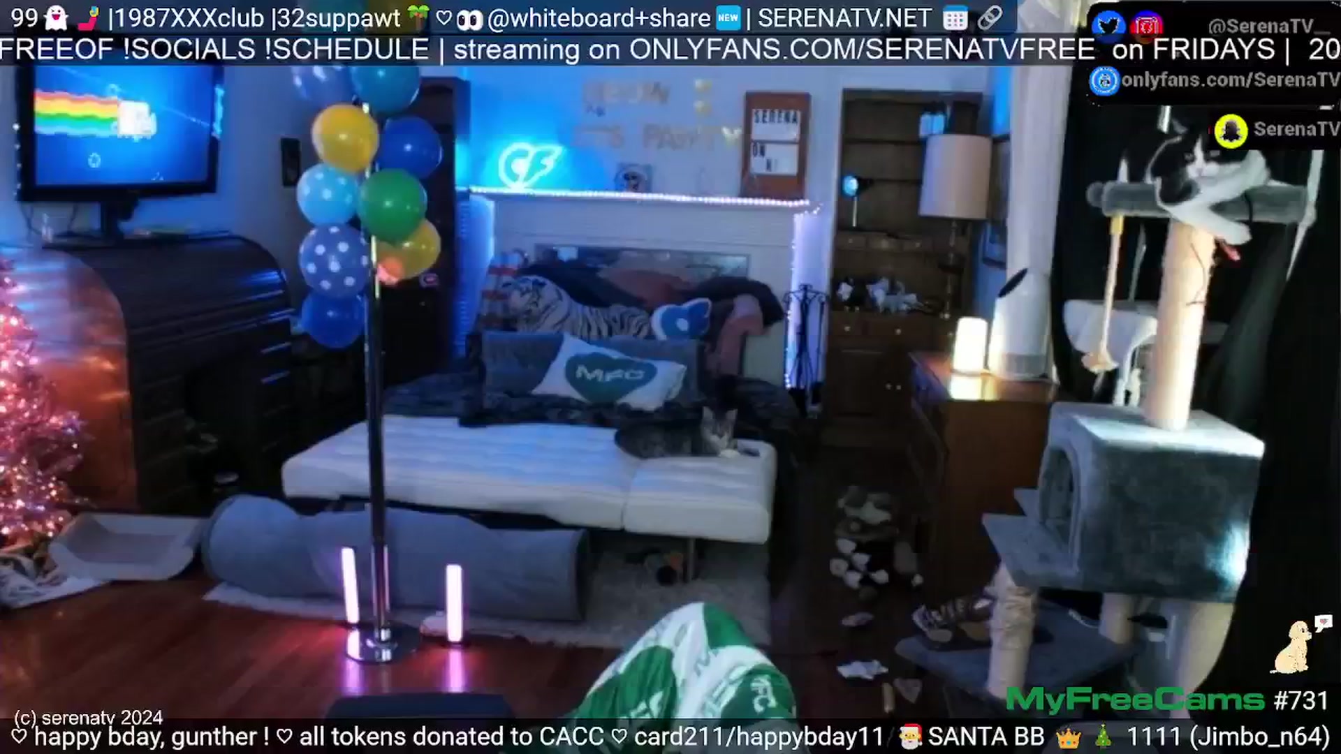 Gallery image thumbnail from serenatv's myfreecams stream on, 07/08/2024, 20:21 image 6 of 20