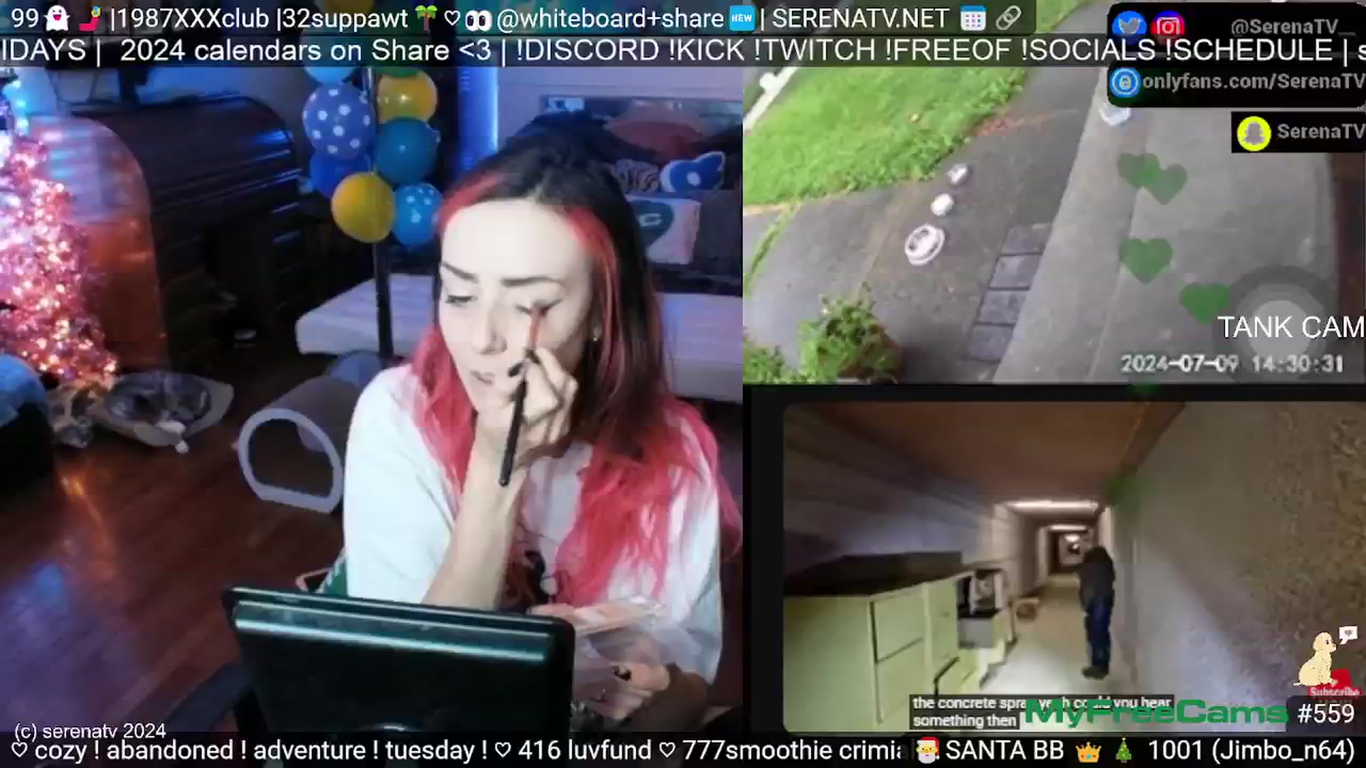 Gallery image thumbnail from serenatv's myfreecams stream on, 07/09/2024, 20:15 image 8 of 20