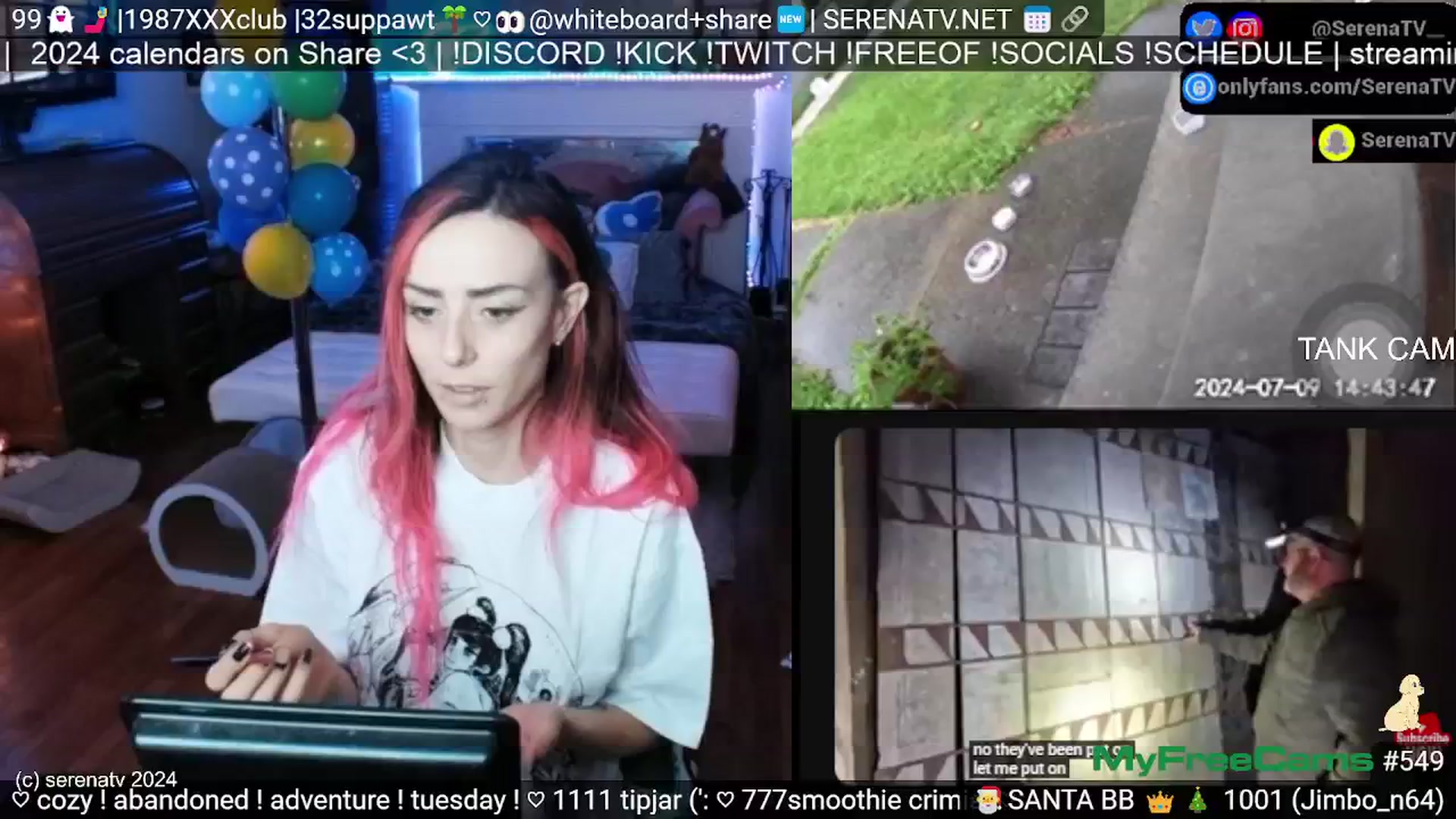 Gallery image thumbnail from serenatv's myfreecams stream on, 07/09/2024, 20:15 image 12 of 20