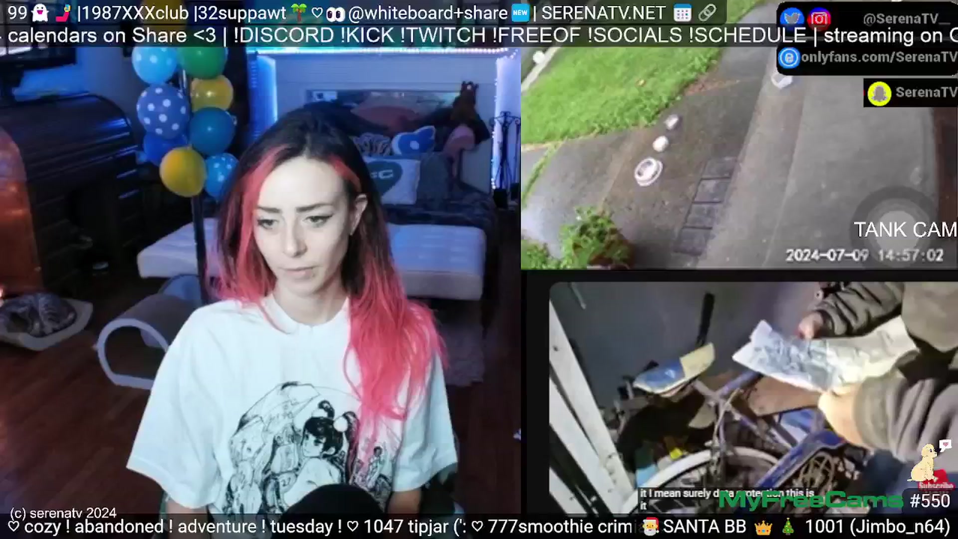 Gallery image thumbnail from serenatv's myfreecams stream on, 07/09/2024, 20:15 image 16 of 20