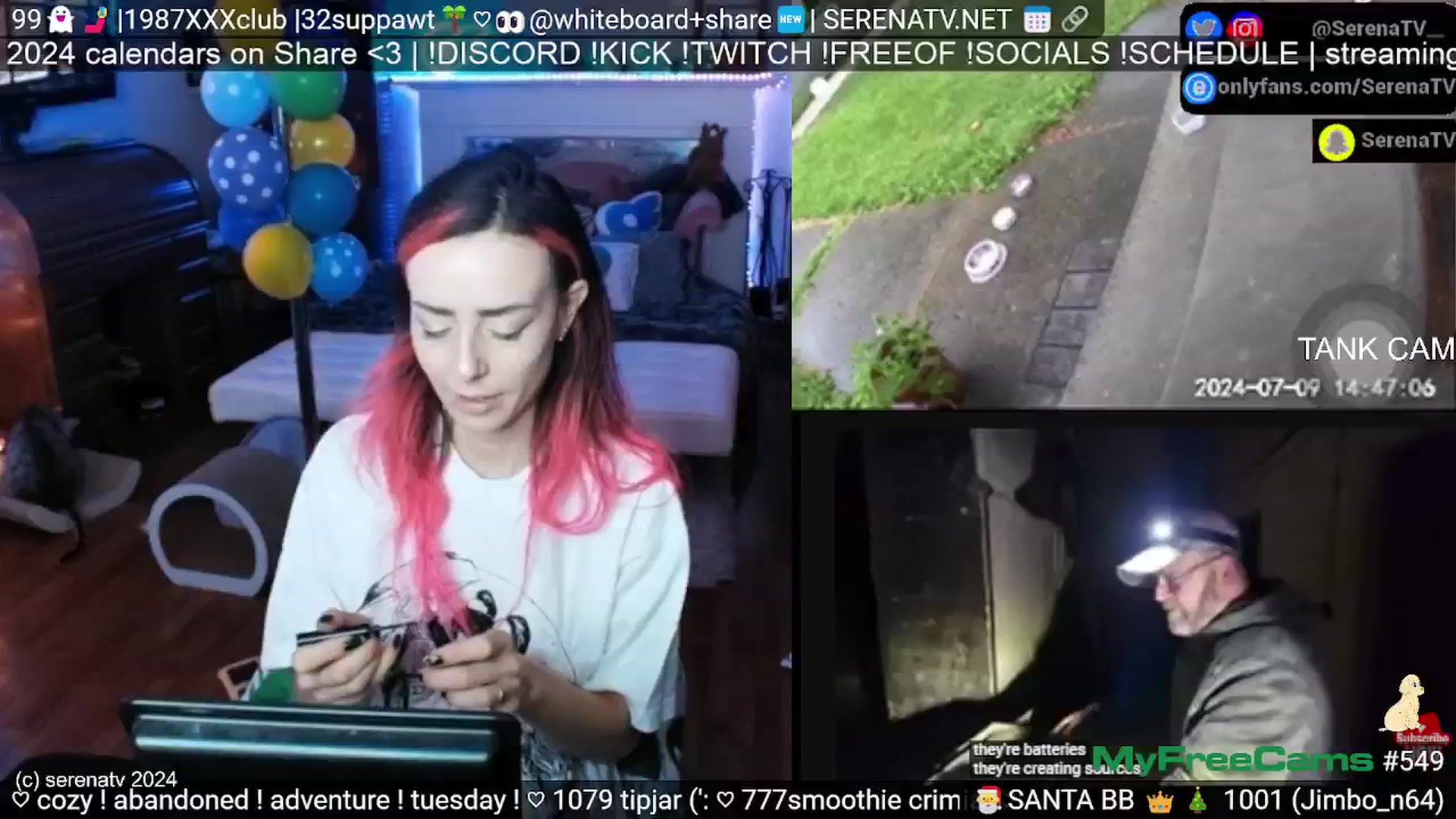 Gallery image thumbnail from serenatv's myfreecams stream on, 07/09/2024, 20:15 image 13 of 20
