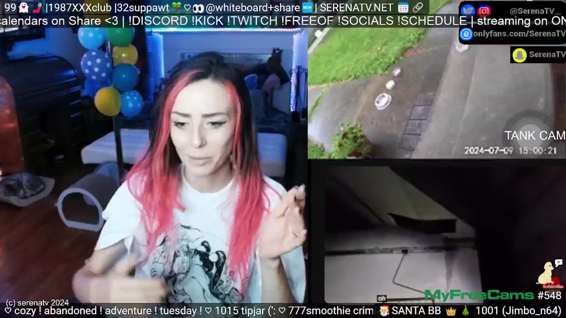Gallery image thumbnail from serenatv's myfreecams stream on, 07/09/2024, 20:15 image 17 of 20