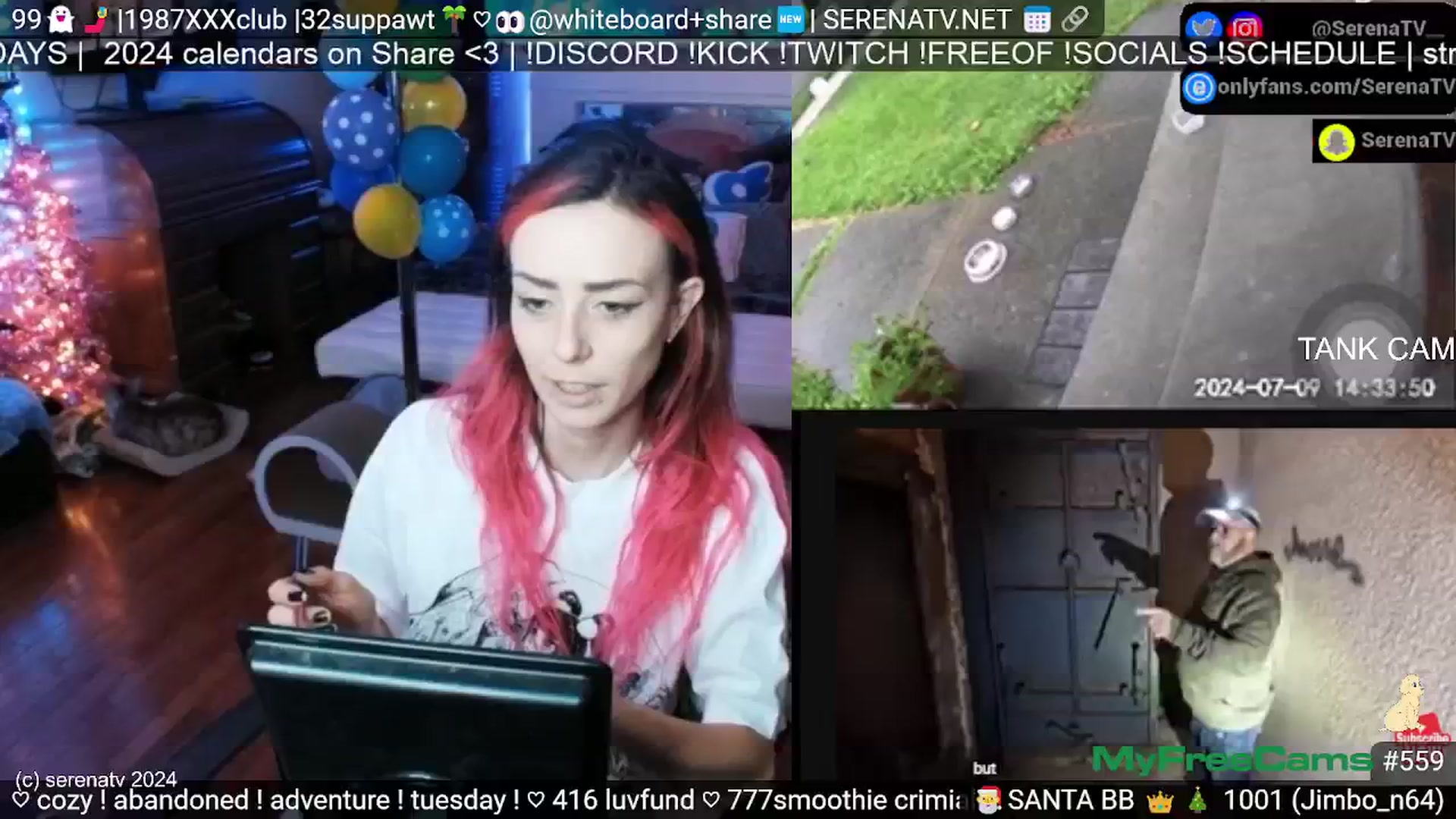 Gallery image thumbnail from serenatv's myfreecams stream on, 07/09/2024, 20:15 image 9 of 20