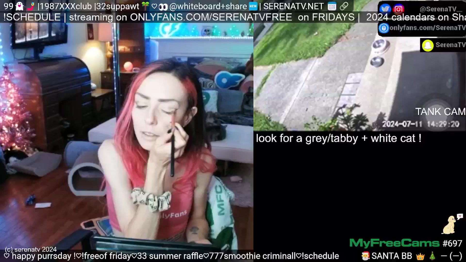 Gallery image thumbnail from serenatv's myfreecams stream on, 07/11/2024, 19:36 image 17 of 20