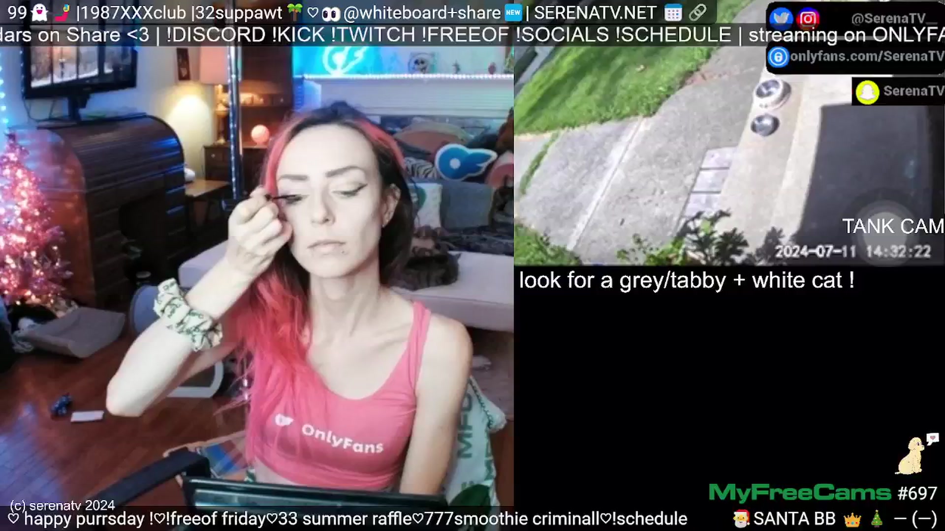 Gallery image thumbnail from serenatv's myfreecams stream on, 07/11/2024, 19:36 image 19 of 20