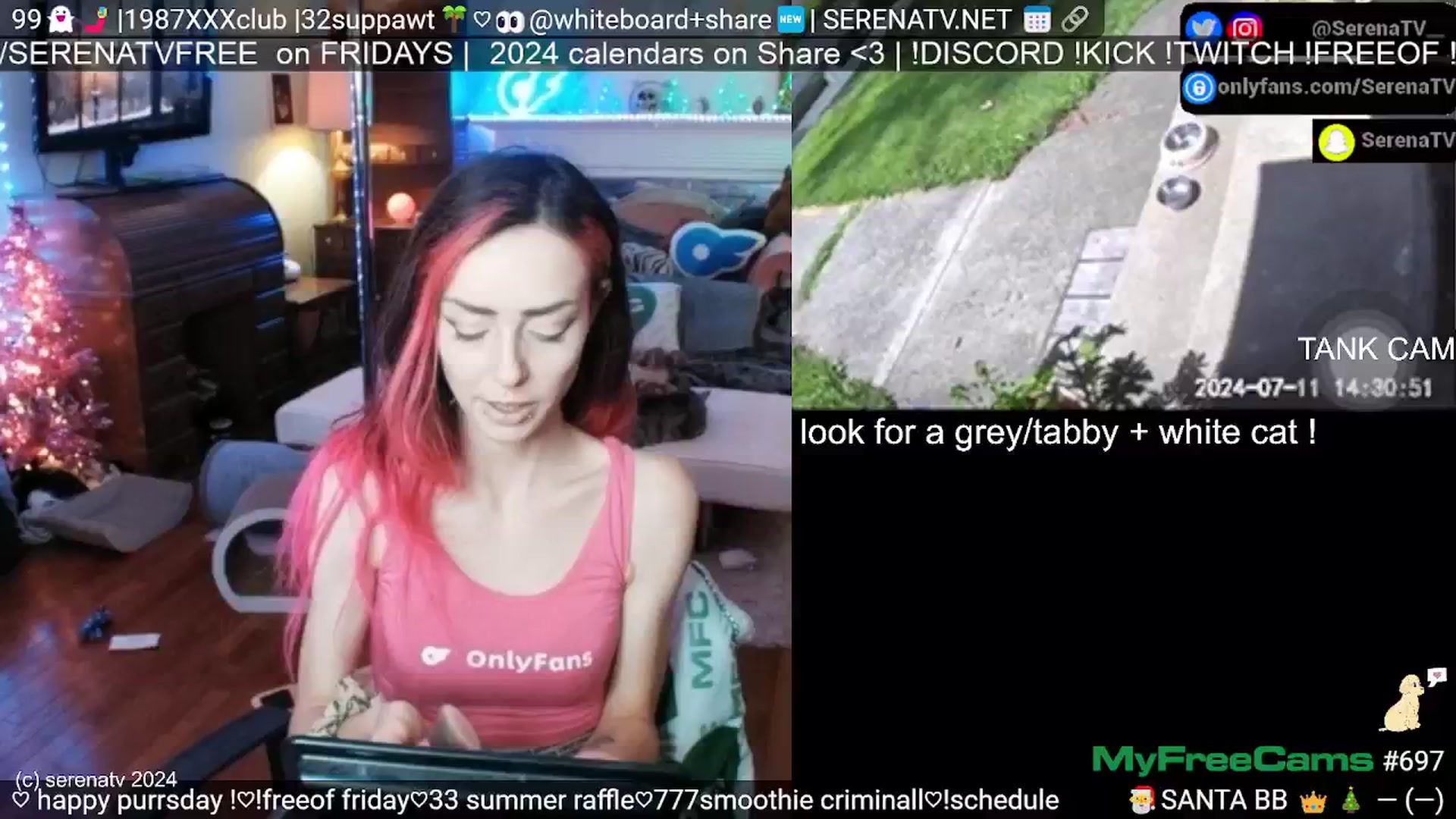 Gallery image thumbnail from serenatv's myfreecams stream on, 07/11/2024, 19:36 image 18 of 20