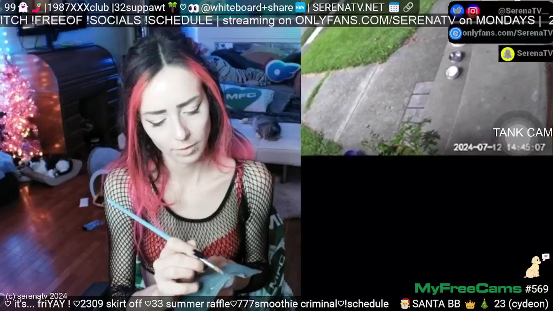 Gallery image thumbnail from serenatv's myfreecams stream on, 07/12/2024, 20:08 image 14 of 20