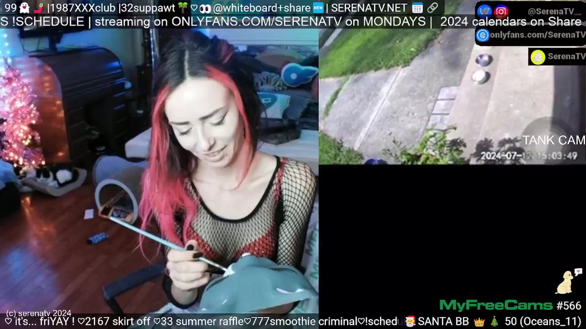 Gallery image thumbnail from serenatv's myfreecams stream on, 07/12/2024, 20:08 image 20 of 20