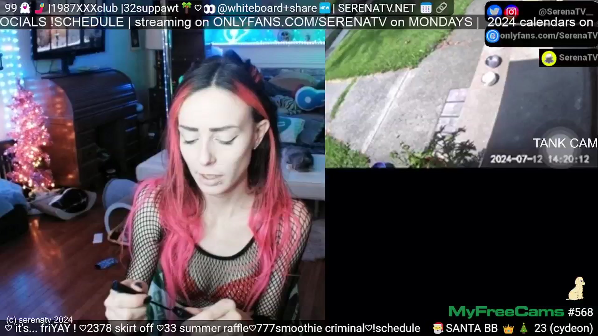 Gallery image thumbnail from serenatv's myfreecams stream on, 07/12/2024, 20:08 image 6 of 20