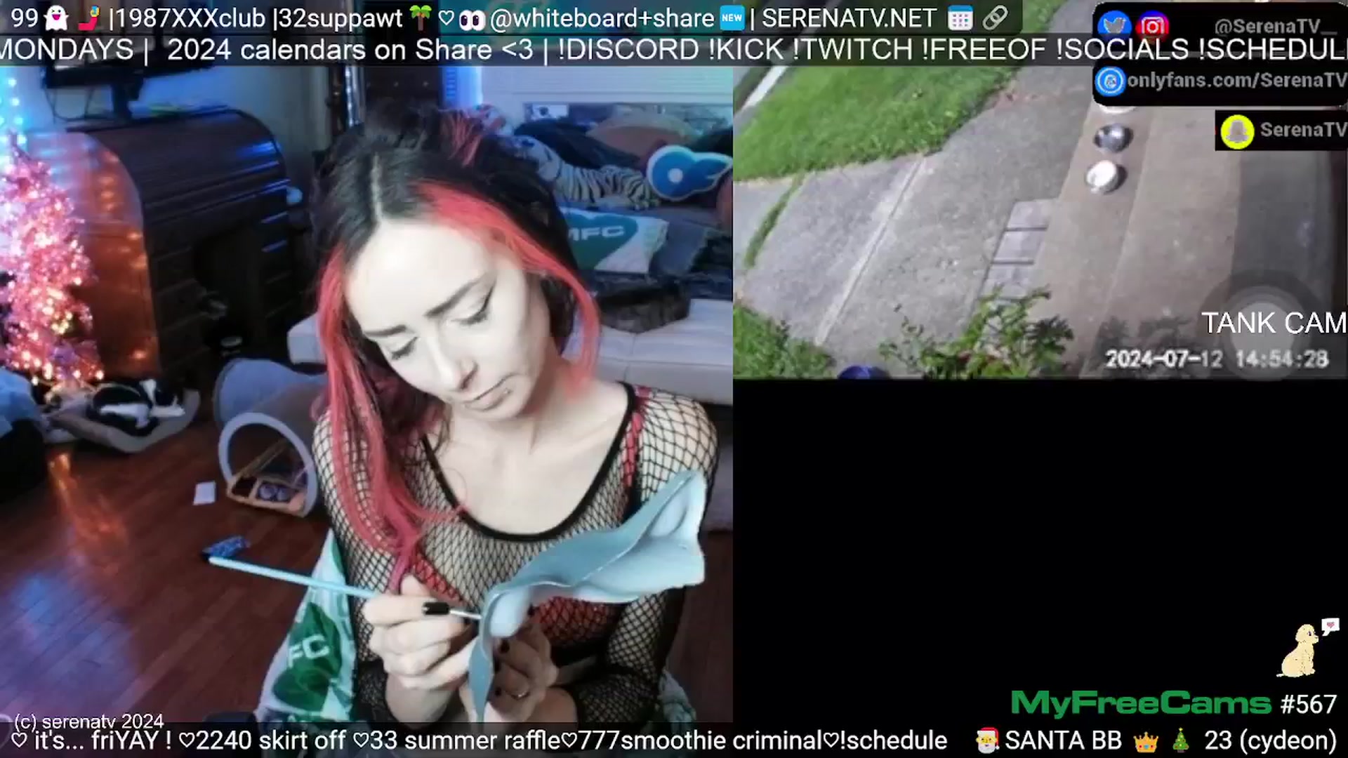 Gallery image thumbnail from serenatv's myfreecams stream on, 07/12/2024, 20:08 image 17 of 20