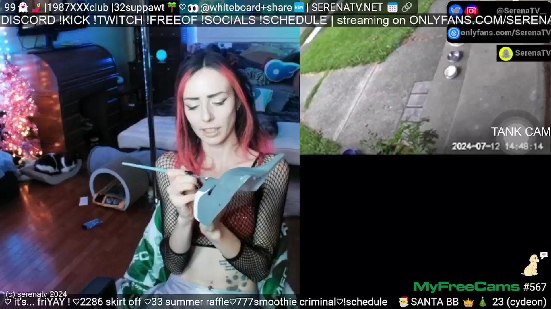 Gallery image thumbnail from serenatv's myfreecams stream on, 07/12/2024, 20:08 image 15 of 20