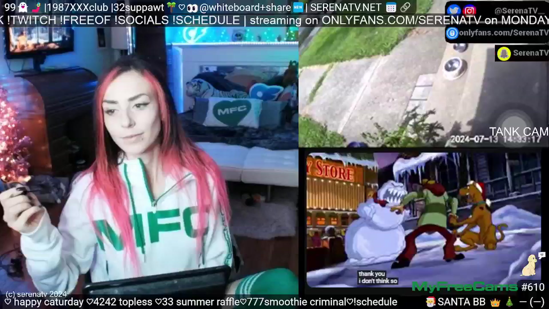 Gallery image thumbnail from serenatv's myfreecams stream on, 07/13/2024, 19:54 image 13 of 20