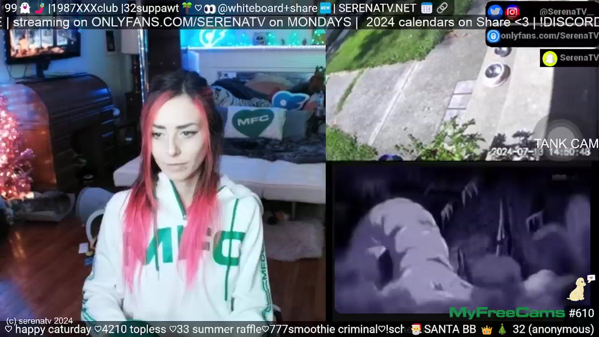 Gallery image thumbnail from serenatv's myfreecams stream on, 07/13/2024, 19:54 image 20 of 20