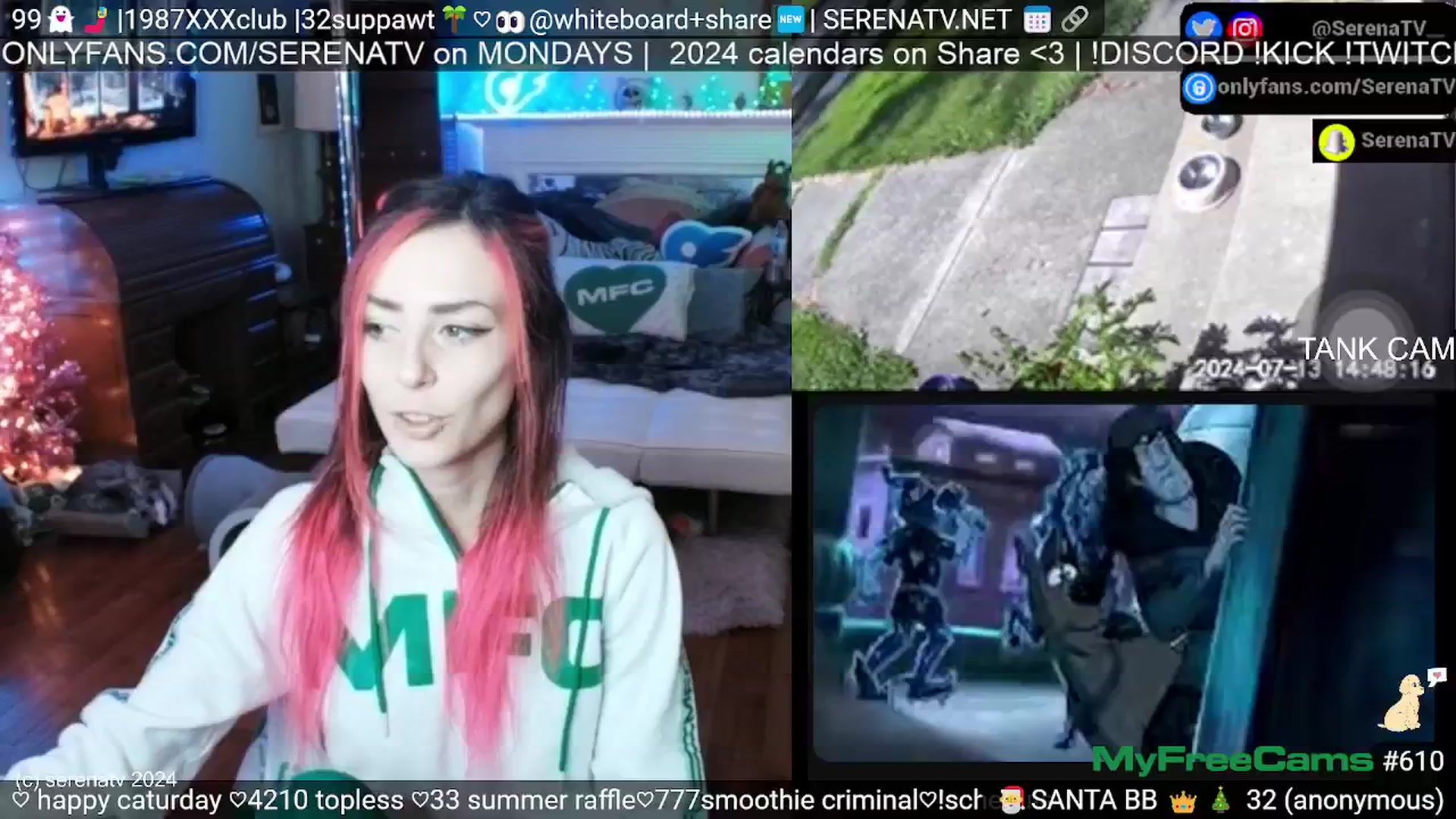 Gallery image thumbnail from serenatv's myfreecams stream on, 07/13/2024, 19:54 image 19 of 20