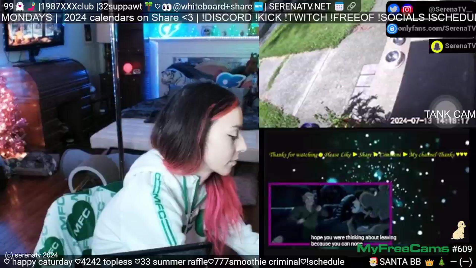 Gallery image thumbnail from serenatv's myfreecams stream on, 07/13/2024, 19:54 image 7 of 20