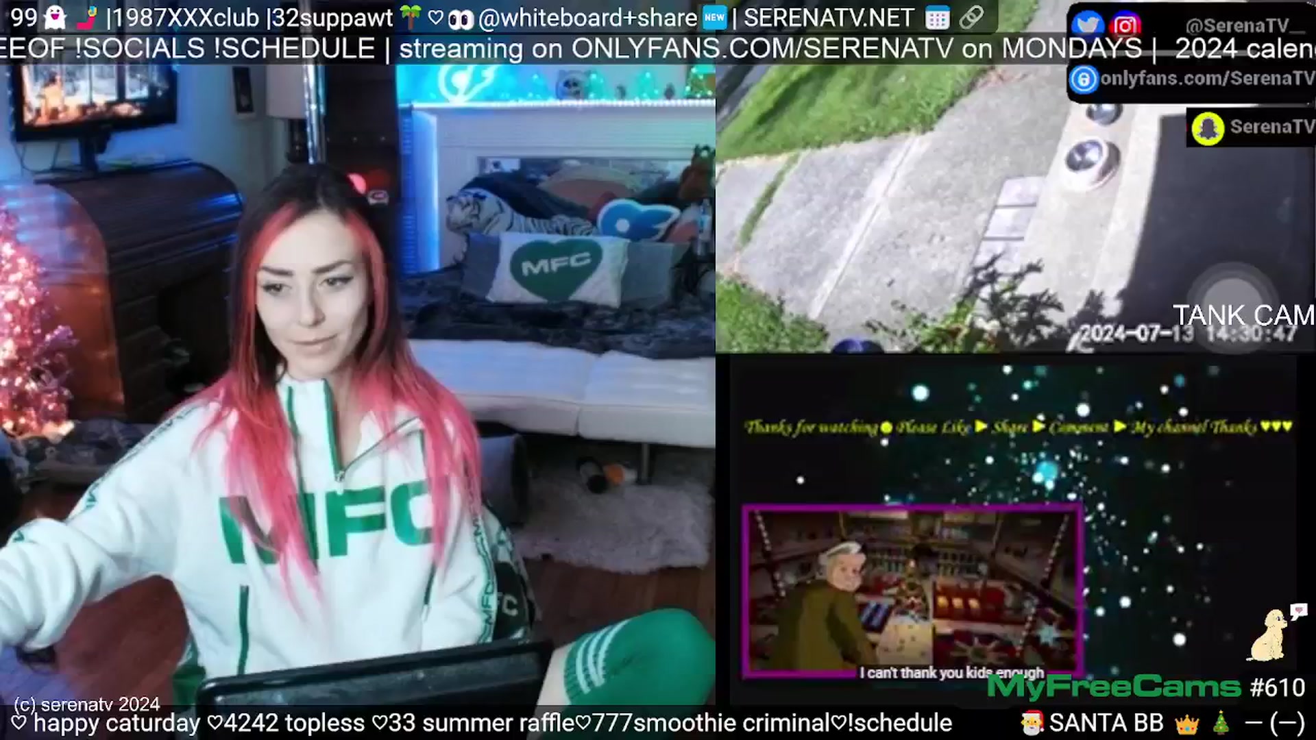 Gallery image thumbnail from serenatv's myfreecams stream on, 07/13/2024, 19:54 image 12 of 20