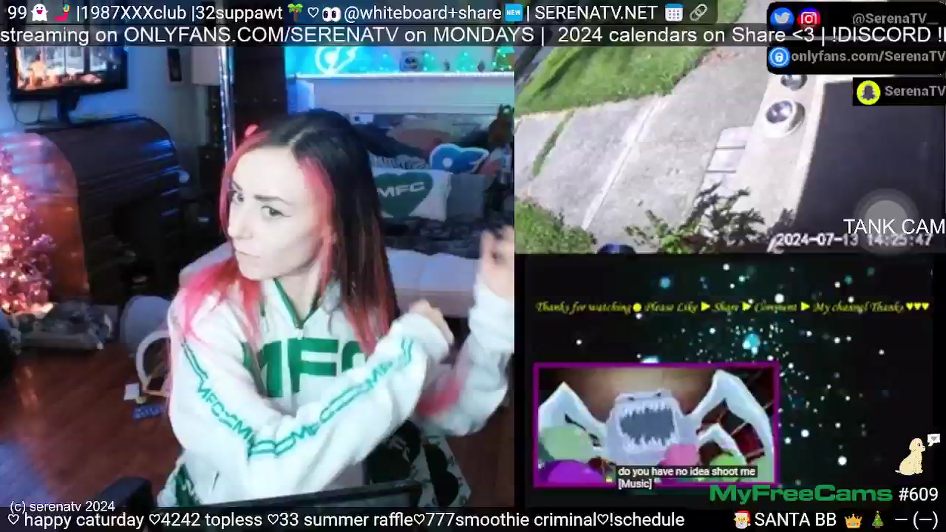 Gallery image thumbnail from serenatv's myfreecams stream on, 07/13/2024, 19:54 image 10 of 20