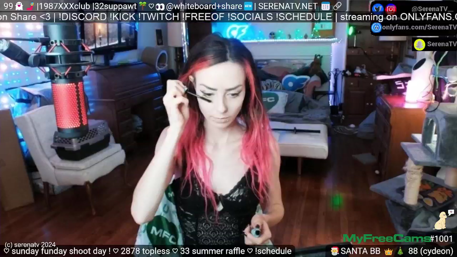 Gallery image thumbnail from serenatv's myfreecams stream on, 07/21/2024, 19:59 image 19 of 20