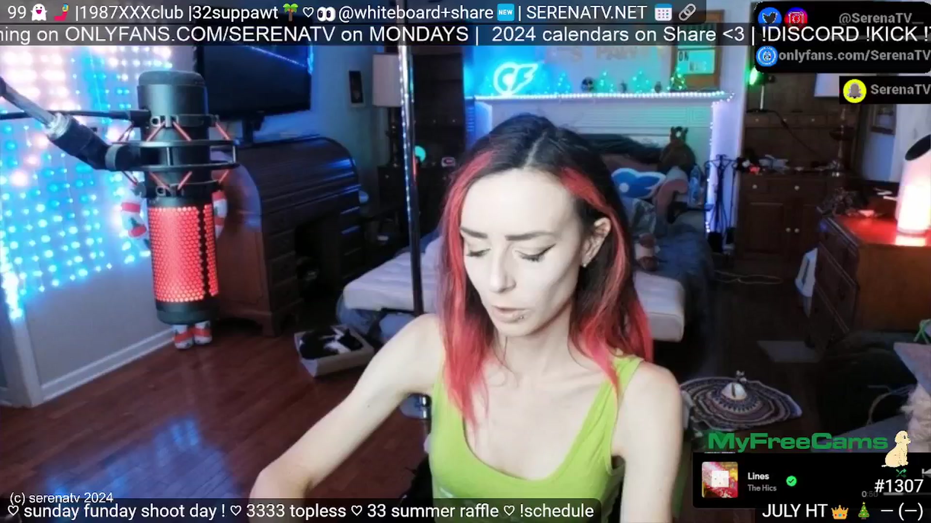 Gallery image thumbnail from serenatv's myfreecams stream on, 07/28/2024, 19:58 image 20 of 20