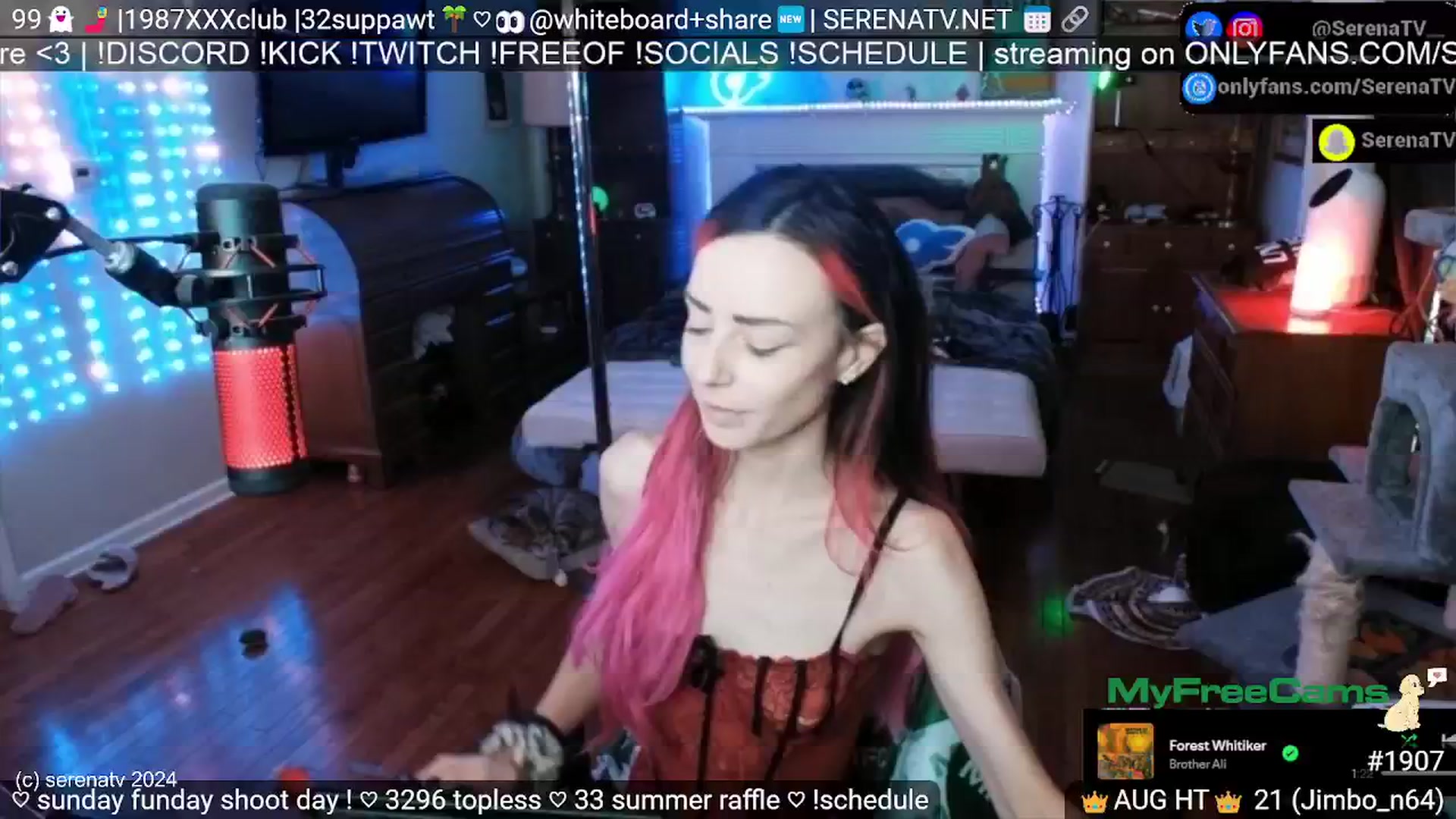 Gallery image thumbnail from serenatv's myfreecams stream on, 08/04/2024, 20:05 image 5 of 20
