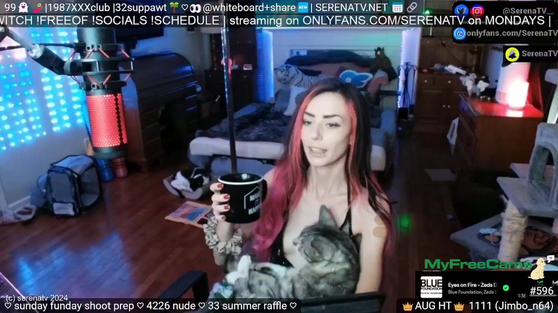 Gallery image thumbnail from serenatv's myfreecams stream on, 08/25/2024, 19:58 image 13 of 20