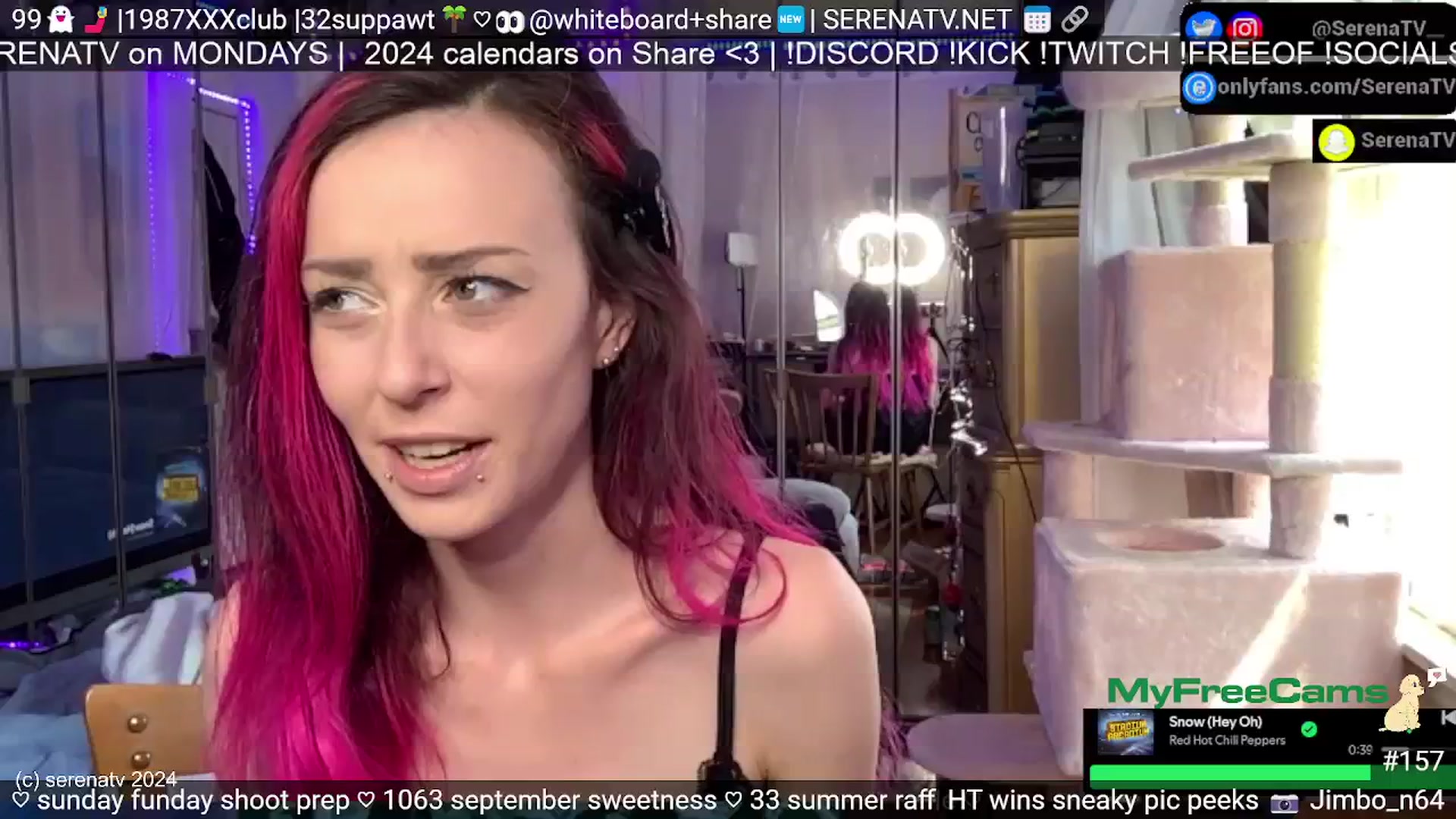 Gallery image thumbnail from serenatv's myfreecams stream on, 09/01/2024, 20:14 image 12 of 20