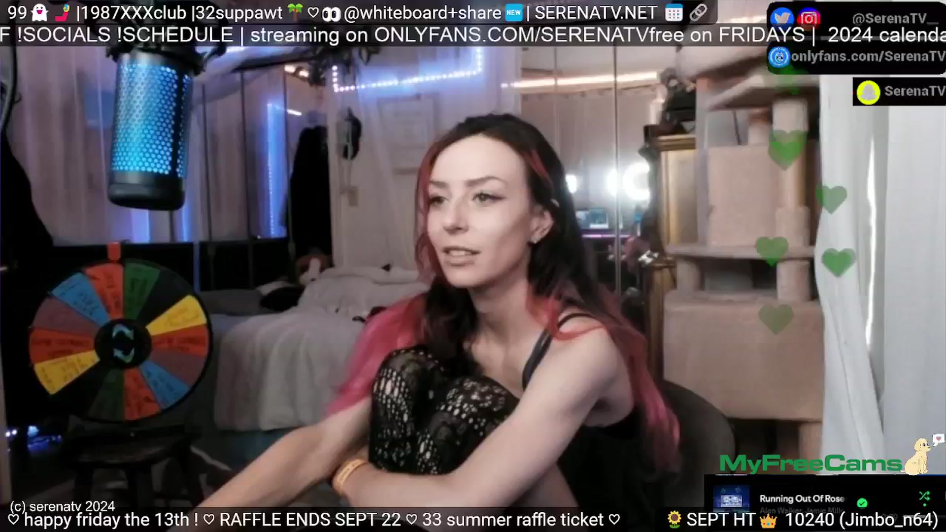Gallery image thumbnail from serenatv's myfreecams stream on, 09/13/2024, 19:03 image 19 of 20