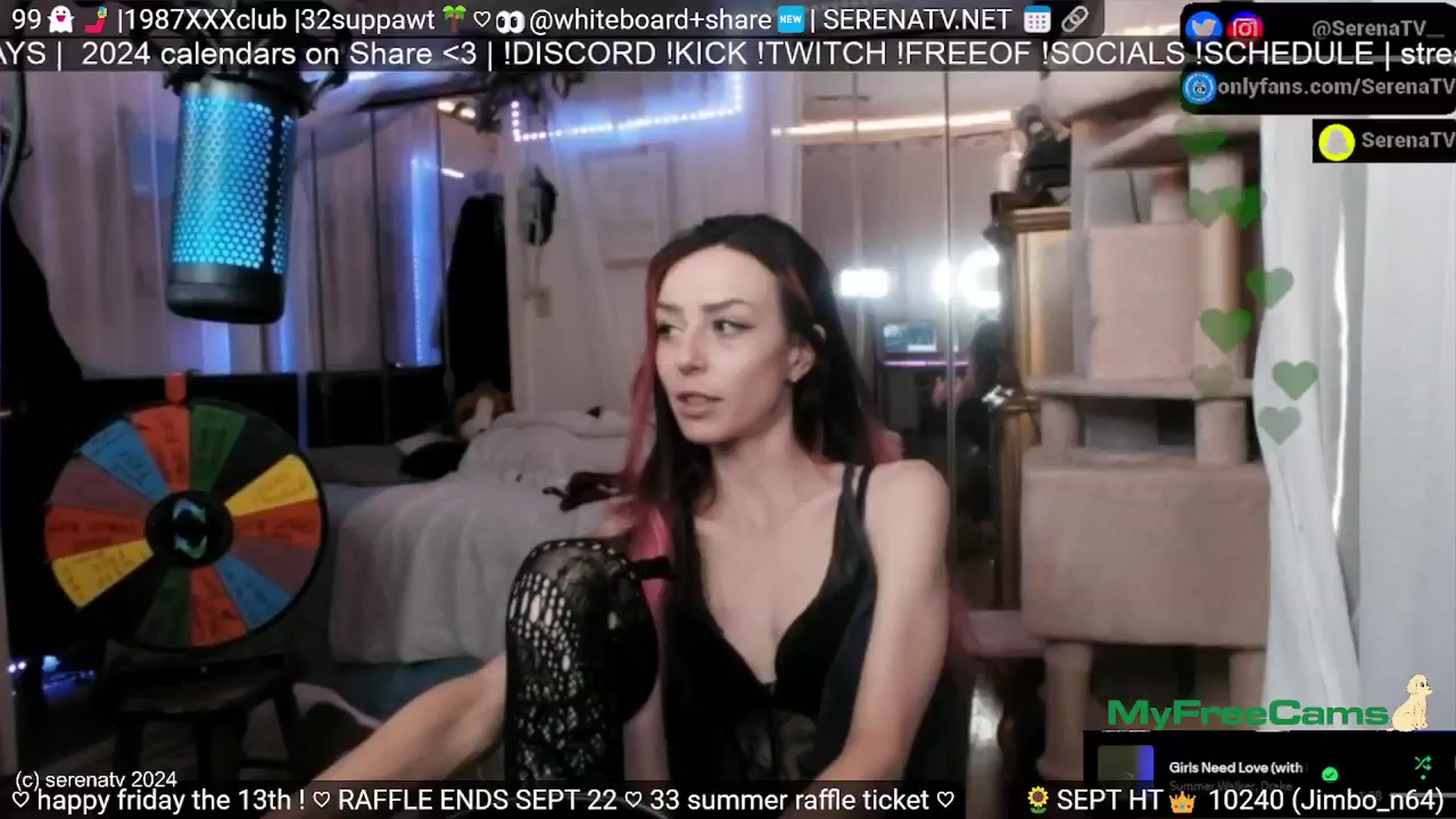 Gallery image thumbnail from serenatv's myfreecams stream on, 09/13/2024, 19:03 image 17 of 20