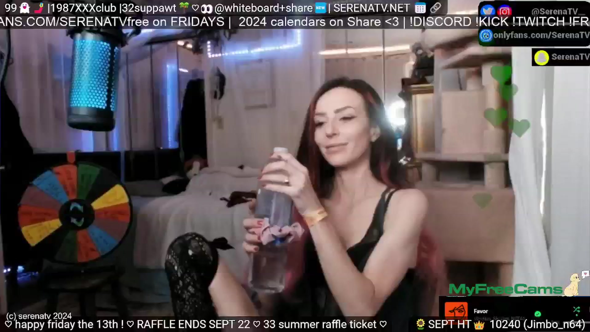 Gallery image thumbnail from serenatv's myfreecams stream on, 09/13/2024, 19:03 image 16 of 20