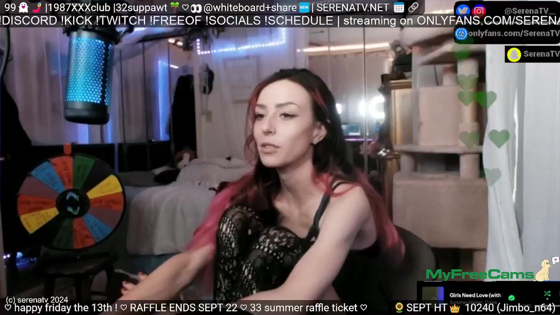 Gallery image thumbnail from serenatv's myfreecams stream on, 09/13/2024, 19:03 image 18 of 20