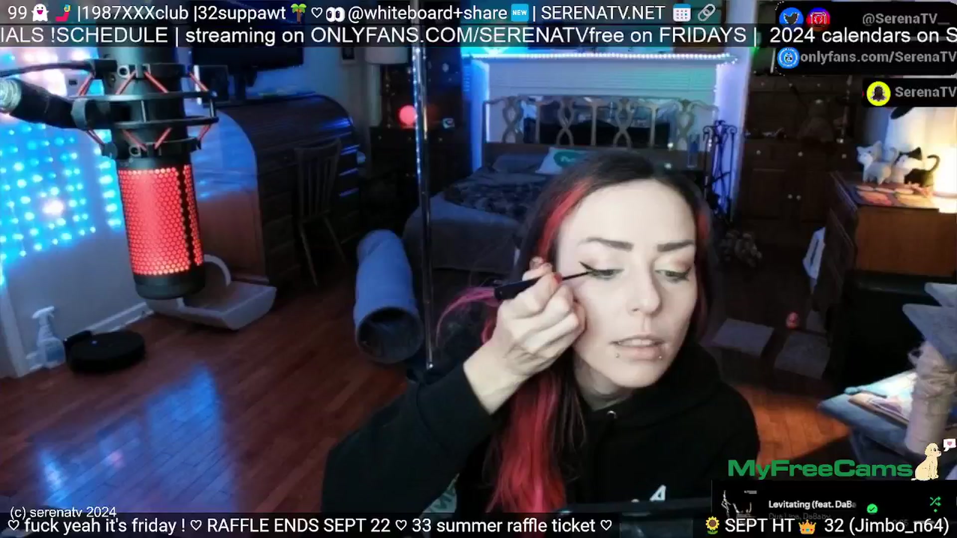 Gallery image thumbnail from serenatv's myfreecams stream on, 09/20/2024, 19:06 image 15 of 20