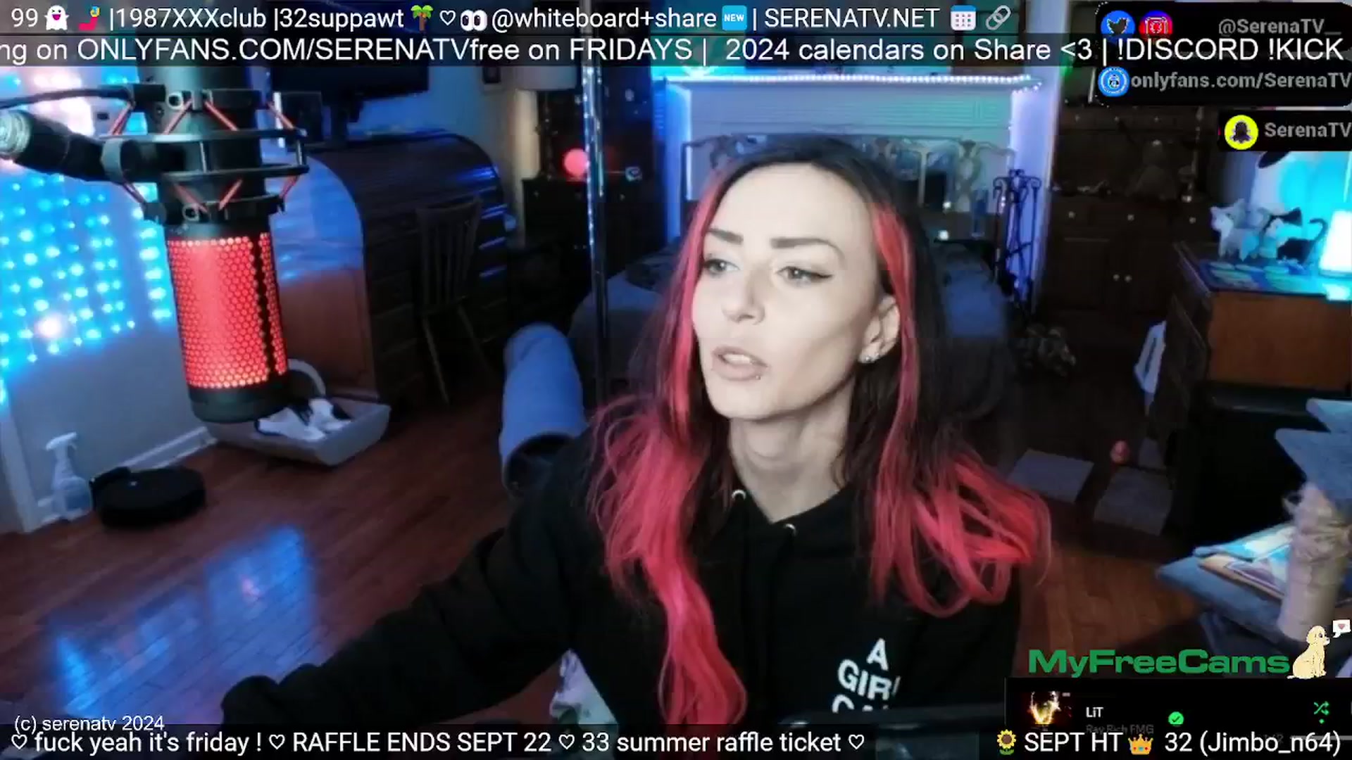 Gallery image thumbnail from serenatv's myfreecams stream on, 09/20/2024, 19:06 image 19 of 20