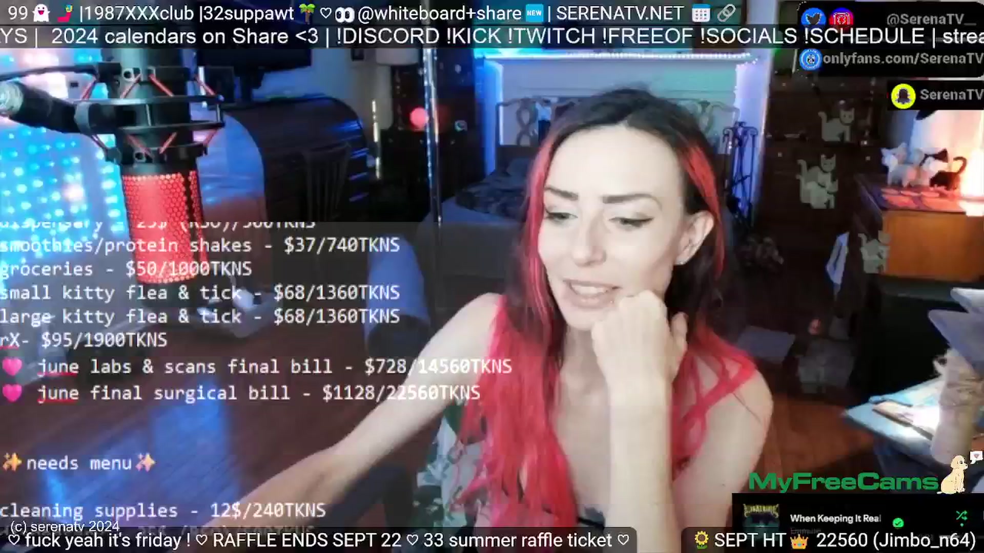Gallery image thumbnail from serenatv's myfreecams stream on, 09/20/2024, 19:48 image 12 of 20