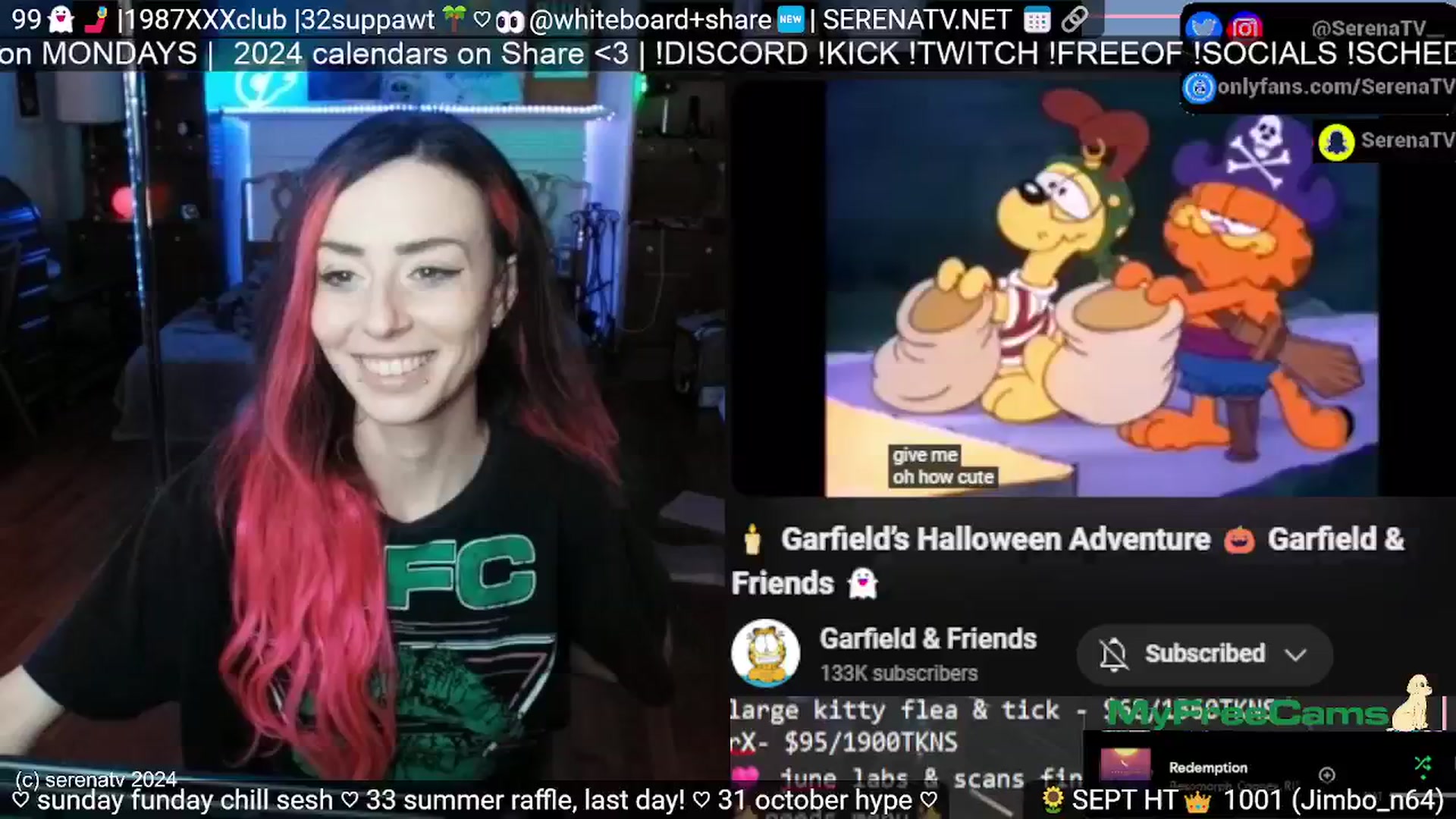 Gallery image thumbnail from serenatv's myfreecams stream on, 09/22/2024, 20:25 image 11 of 20