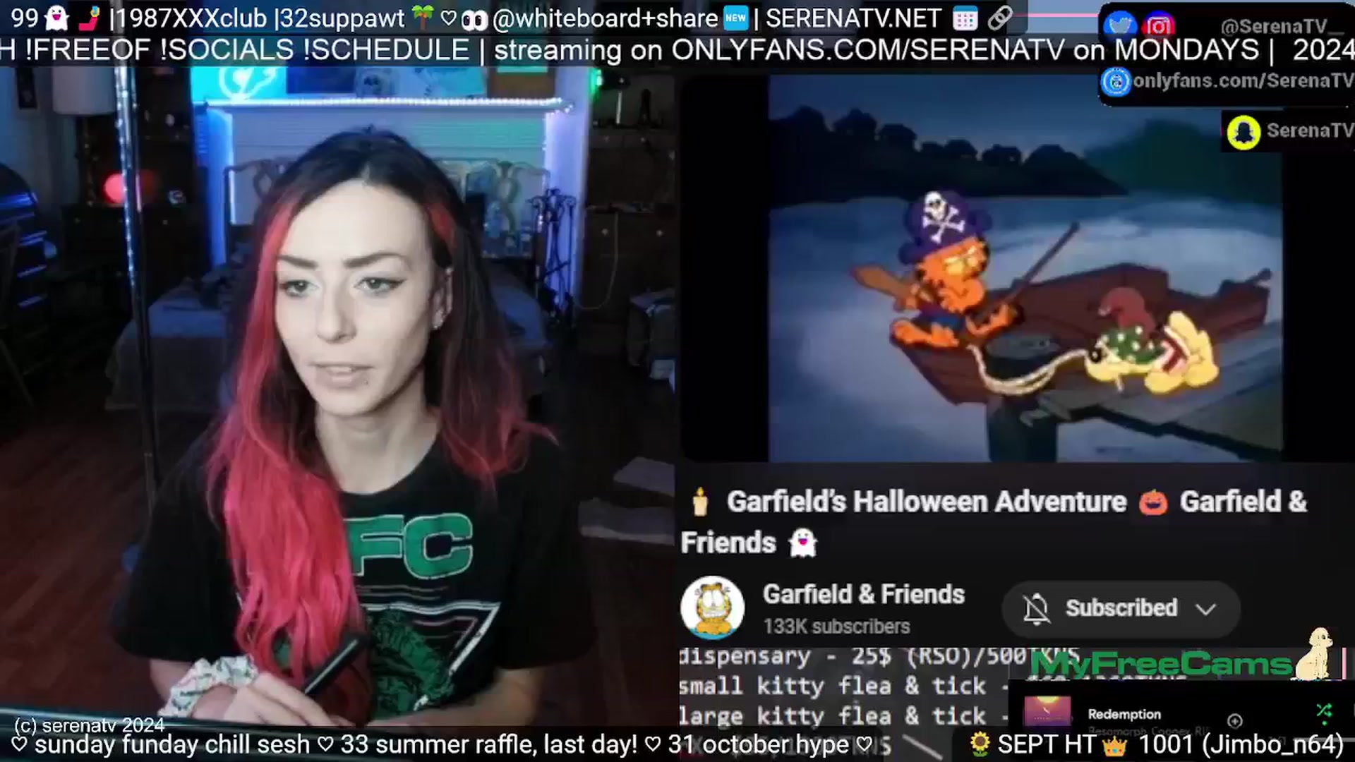 Gallery image thumbnail from serenatv's myfreecams stream on, 09/22/2024, 20:25 image 12 of 20