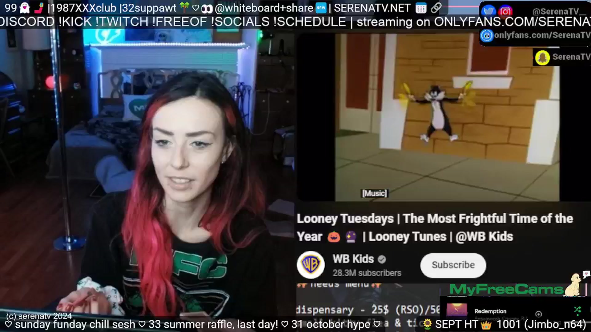 Gallery image thumbnail from serenatv's myfreecams stream on, 09/22/2024, 20:25 image 1 of 20