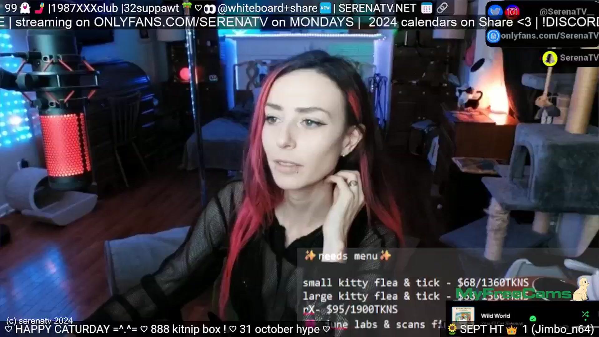 Gallery image thumbnail from serenatv's myfreecams stream on, 09/28/2024, 20:07 image 1 of 20