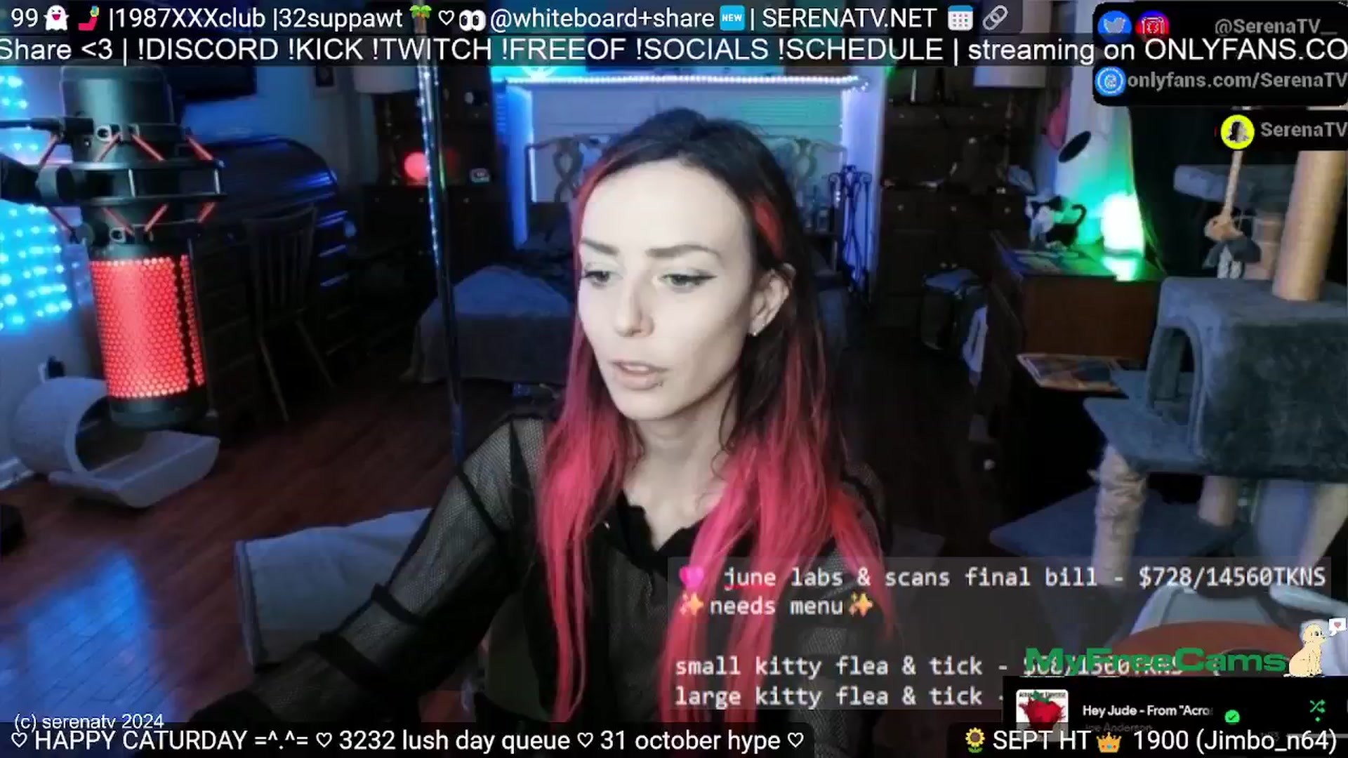 Gallery image thumbnail from serenatv's myfreecams stream on, 09/28/2024, 20:07 image 3 of 20