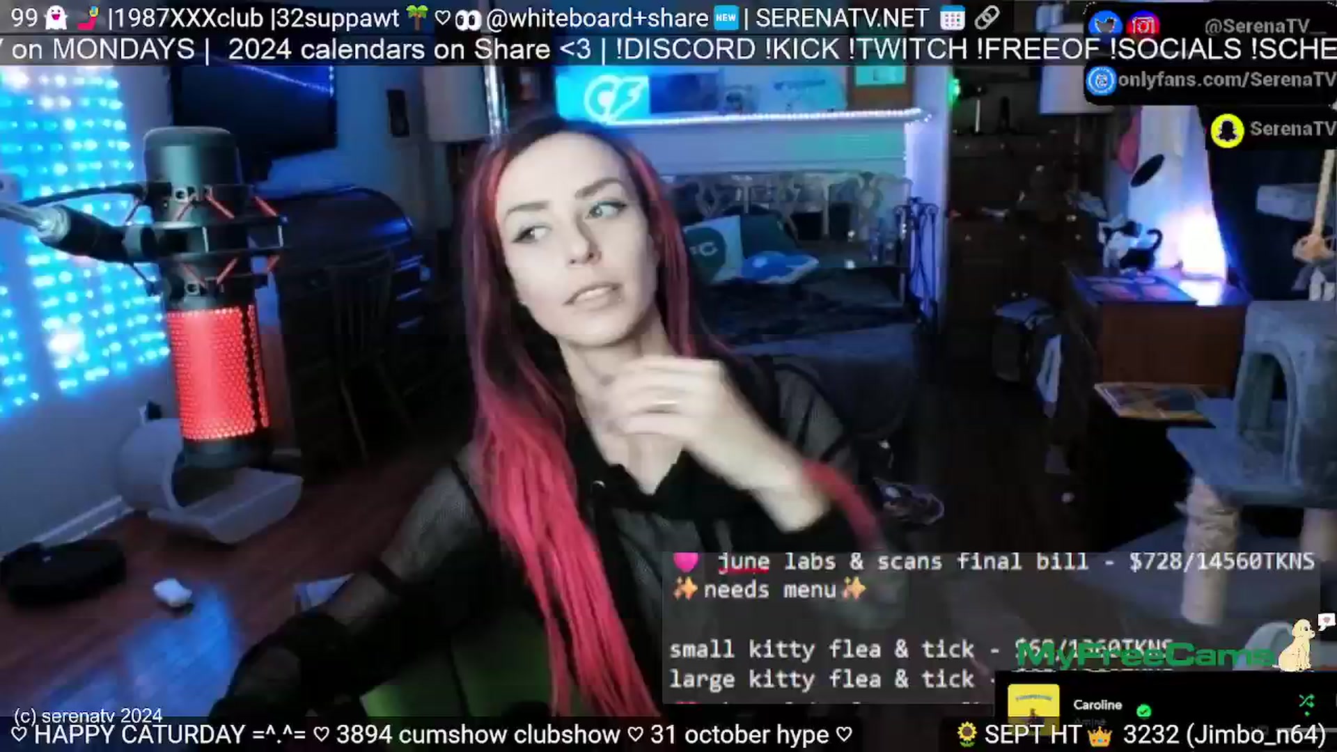 Gallery image thumbnail from serenatv's myfreecams stream on, 09/28/2024, 20:07 image 17 of 20