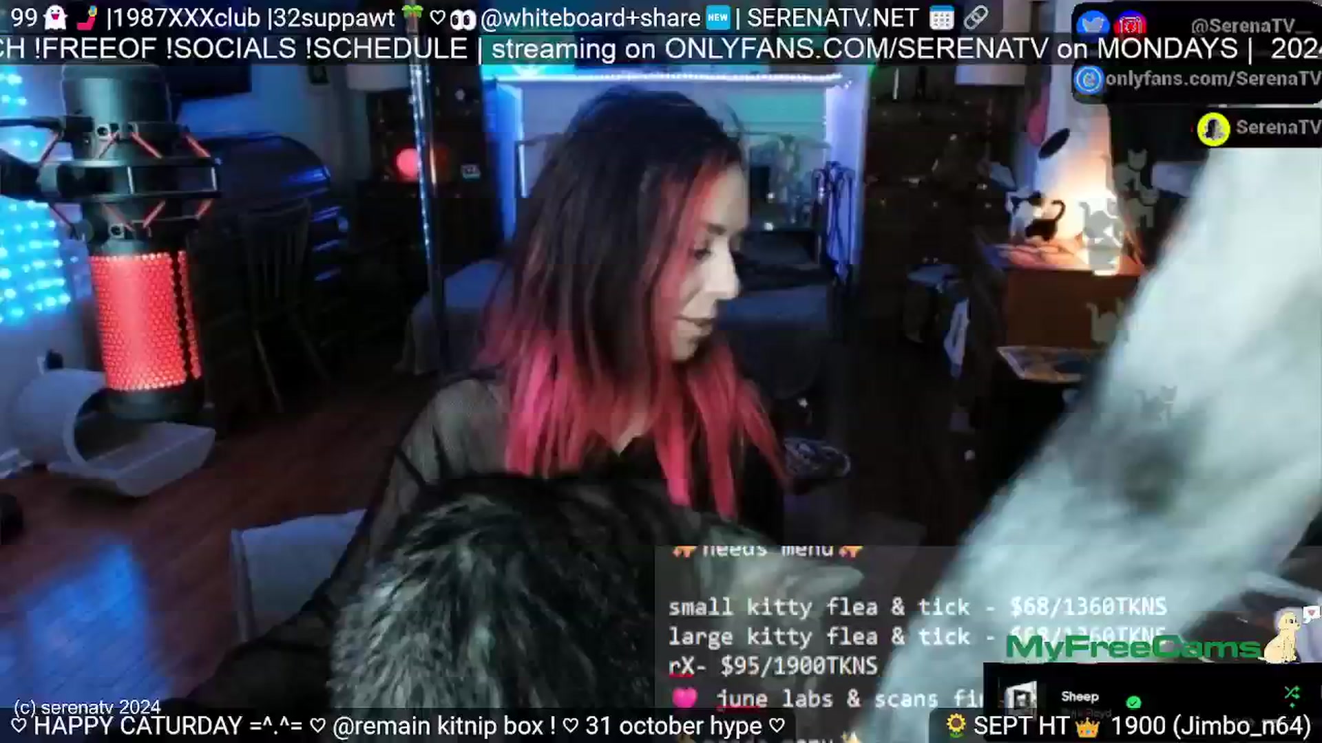 Gallery image thumbnail from serenatv's myfreecams stream on, 09/28/2024, 20:07 image 2 of 20