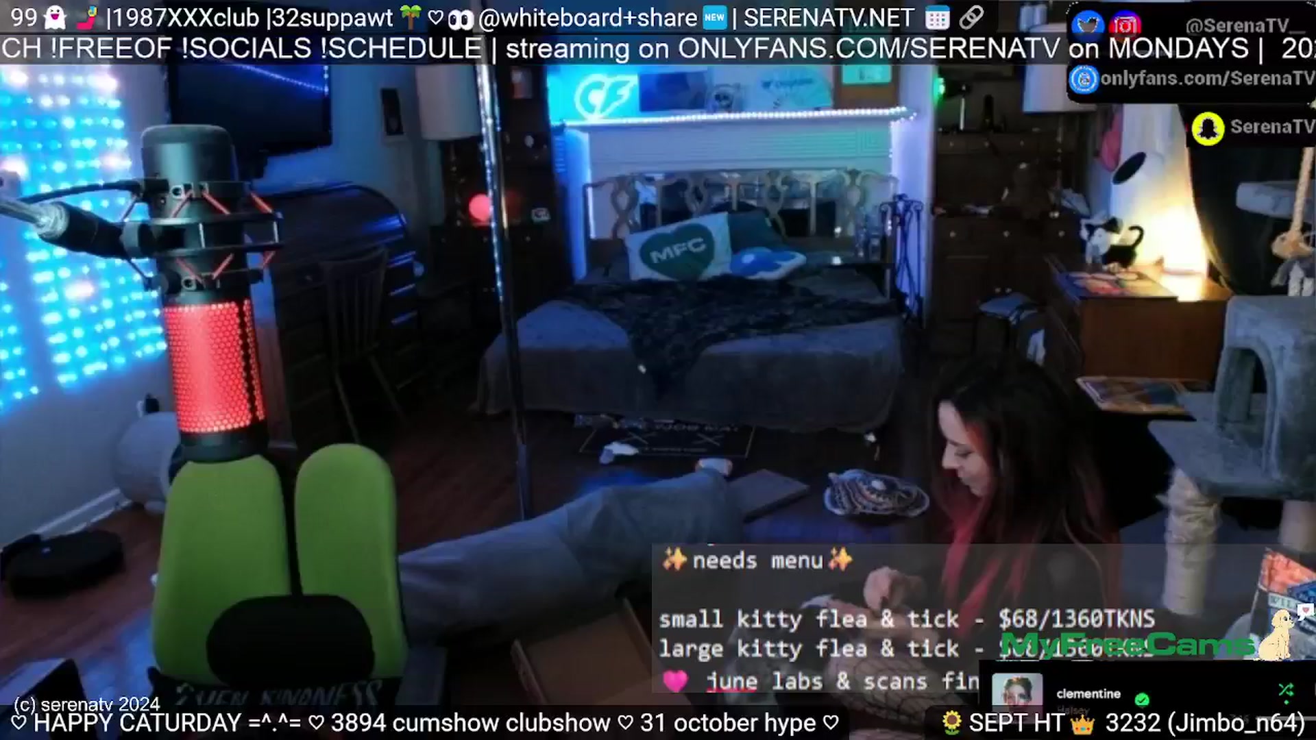 Gallery image thumbnail from serenatv's myfreecams stream on, 09/28/2024, 20:07 image 15 of 20