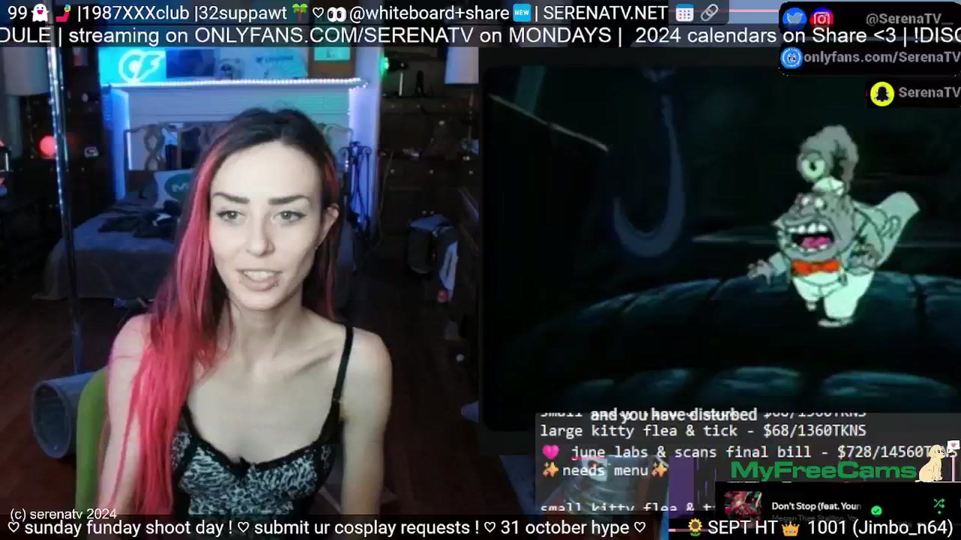 Gallery image thumbnail from serenatv's myfreecams stream on, 09/29/2024, 20:03 image 10 of 20