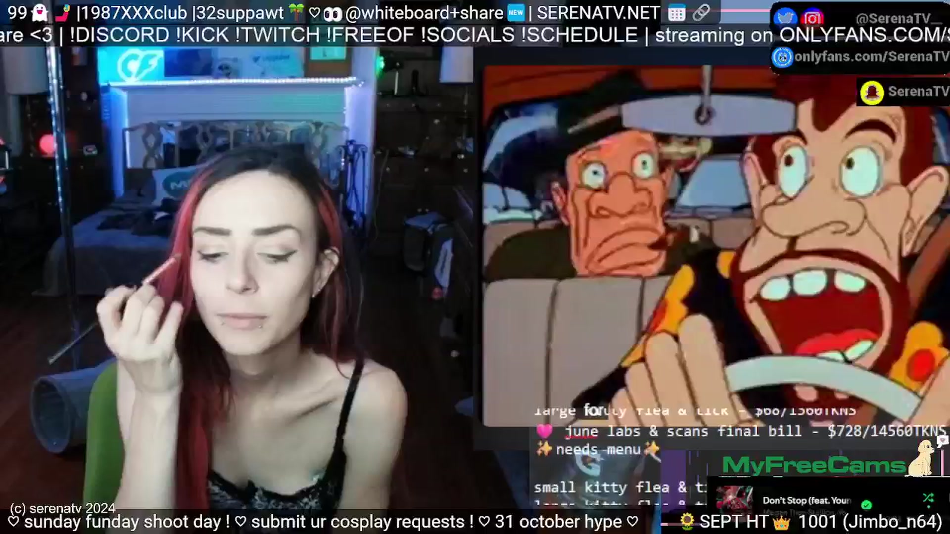 Gallery image thumbnail from serenatv's myfreecams stream on, 09/29/2024, 20:03 image 12 of 20