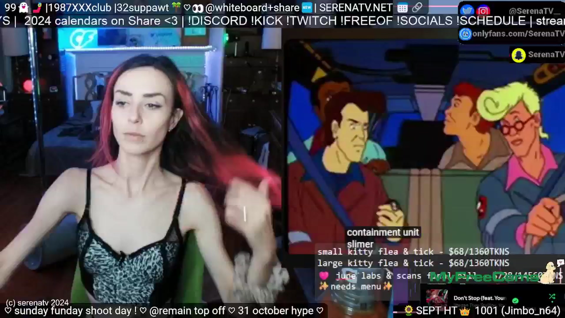 Gallery image thumbnail from serenatv's myfreecams stream on, 09/29/2024, 20:03 image 8 of 20